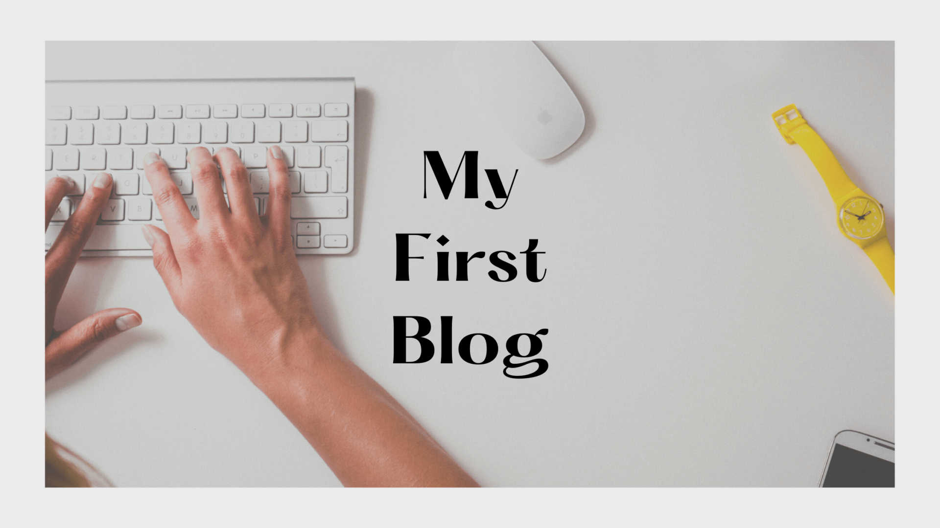 First Blog